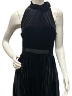 strapless open back dress Pleated Midi Dress | Melike main image 0